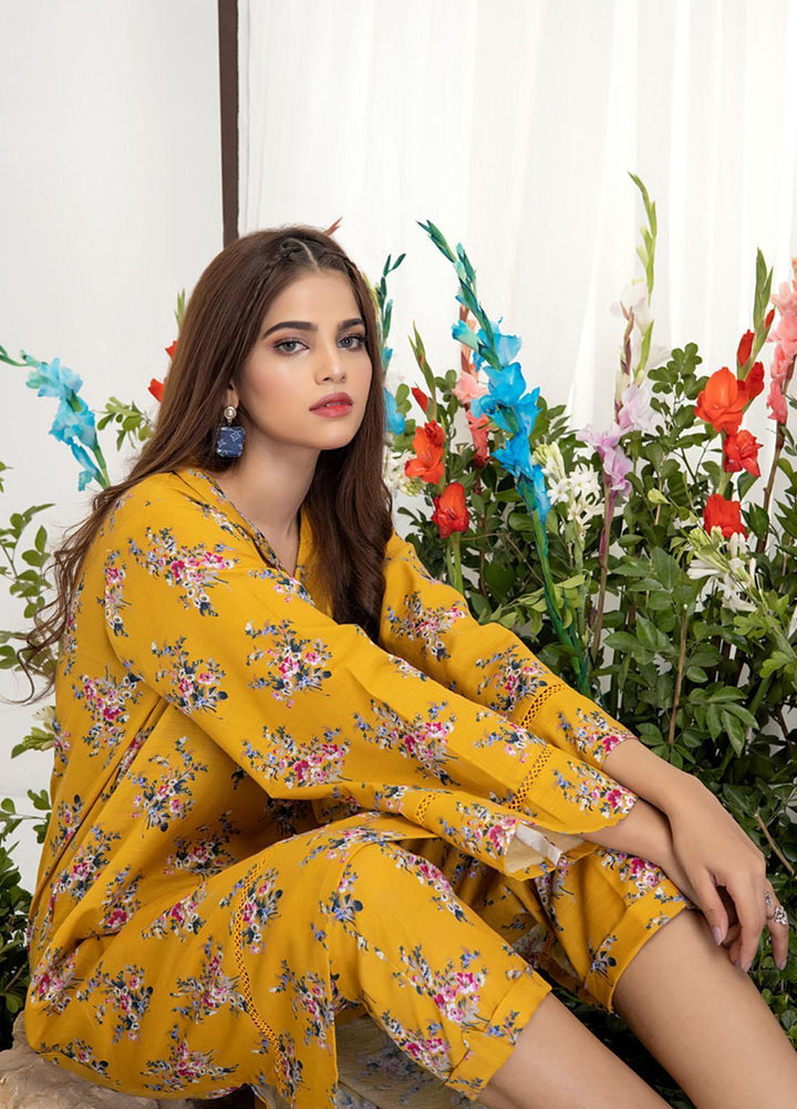 Identic Separates By Regalia Textiles Printed Khaddar Suits Unstitched 2 Piece RGT22IS-V2 D-03 - Winter Collection