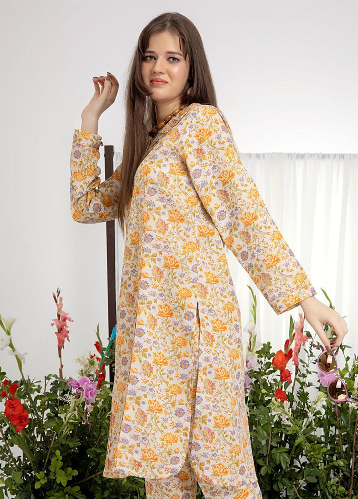 Identic Separates By Regalia Textiles Printed Khaddar Suits Unstitched 2 Piece RGT22IS-V2 D-05 - Winter Collection