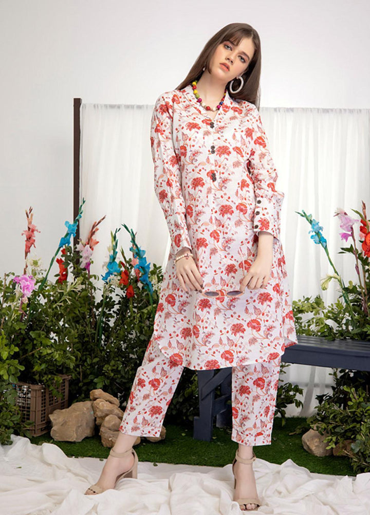 Identic Separates By Regalia Textiles Printed Khaddar Suits Unstitched 2 Piece RGT22IS-V2 D-08 - Winter Collection