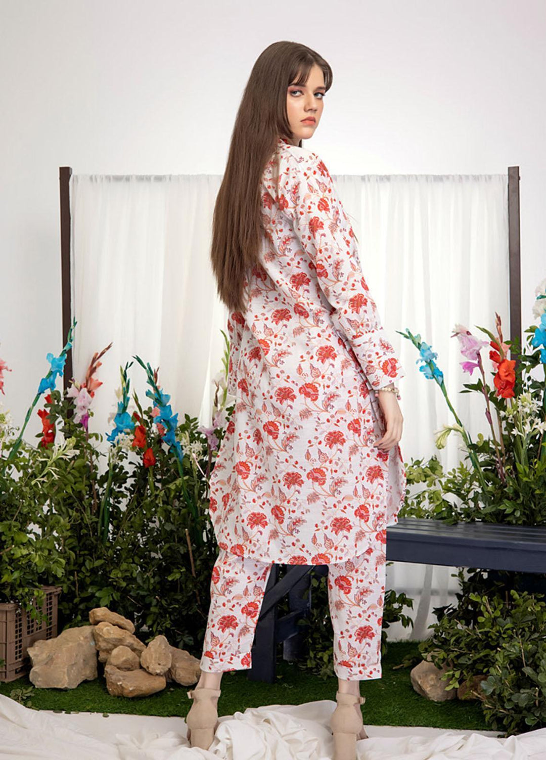 Identic Separates By Regalia Textiles Printed Khaddar Suits Unstitched 2 Piece RGT22IS-V2 D-08 - Winter Collection