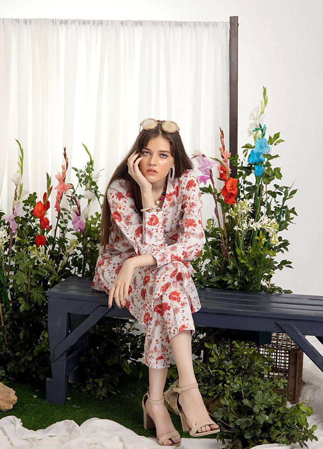 Identic Separates By Regalia Textiles Printed Khaddar Suits Unstitched 2 Piece RGT22IS-V2 D-08 - Winter Collection