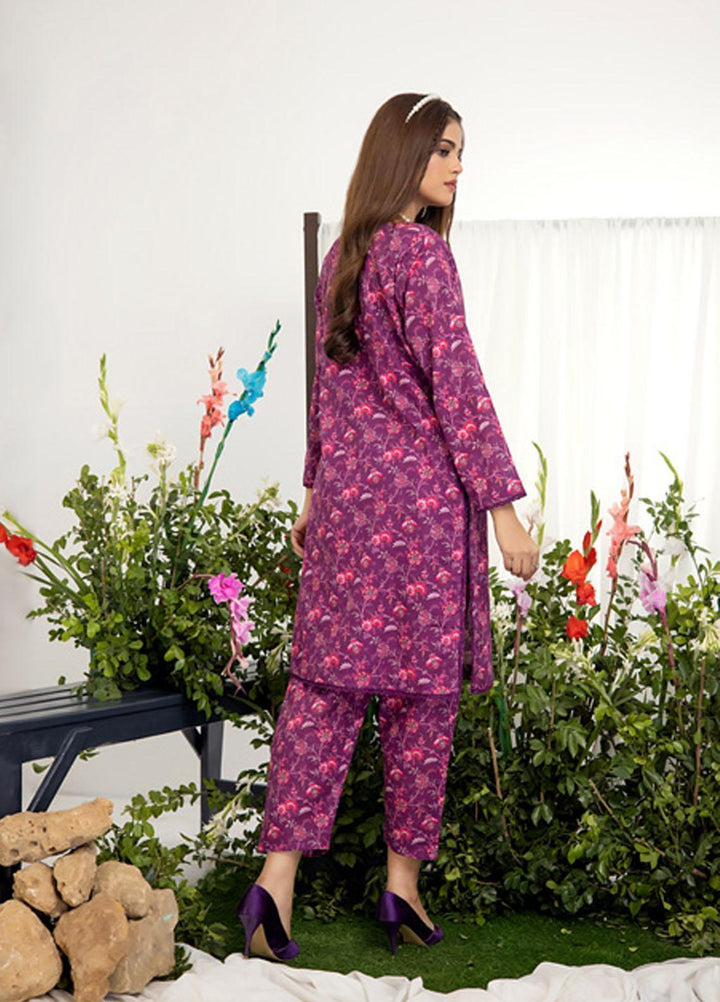 Identic Separates By Regalia Textiles Printed Khaddar Suits Unstitched 2 Piece RGT22IS-V2 D-10 - Winter Collection