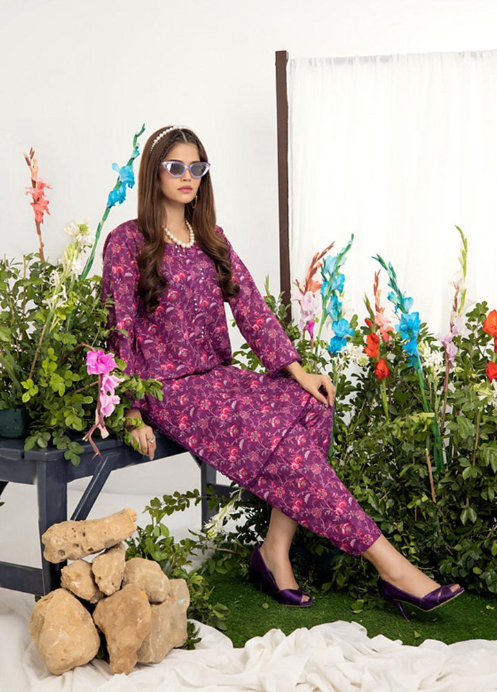 Identic Separates By Regalia Textiles Printed Khaddar Suits Unstitched 2 Piece RGT22IS-V2 D-10 - Winter Collection
