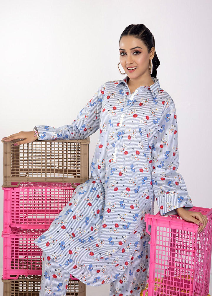 Identic Separates By Regalia Textiles Printed Khaddar Suits Unstitched 2 Piece RGT22IS-V2 D-12 - Winter Collection