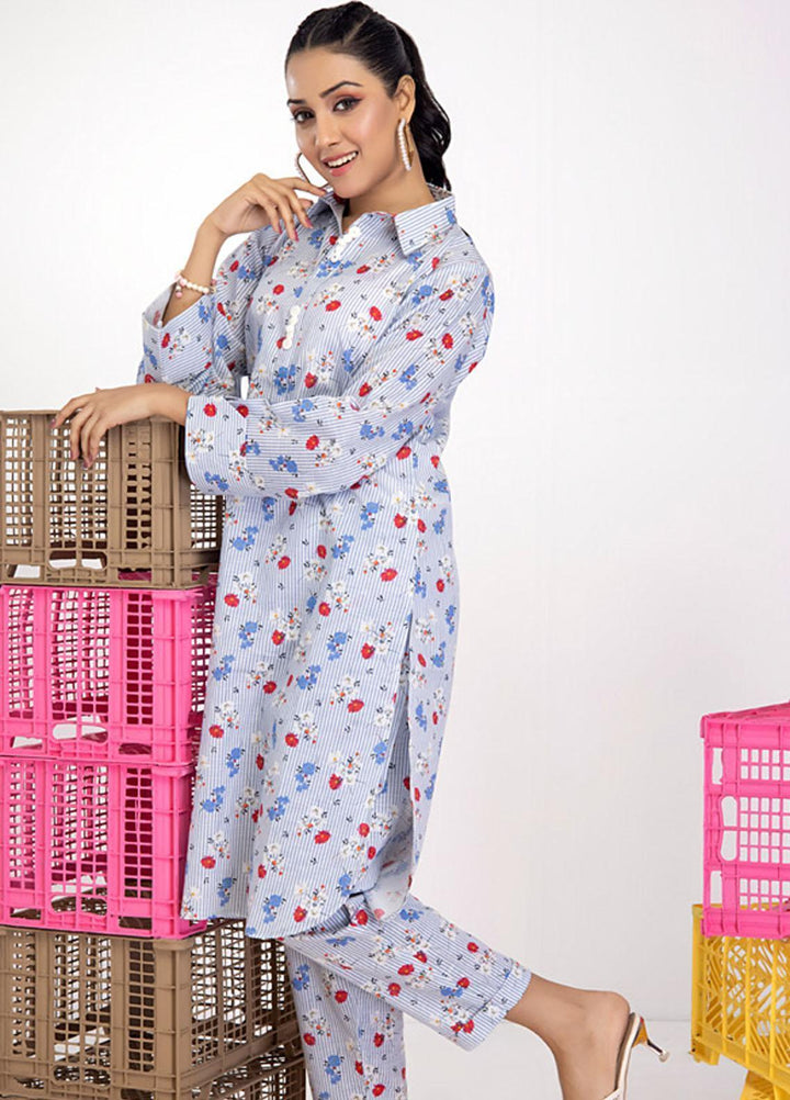 Identic Separates By Regalia Textiles Printed Khaddar Suits Unstitched 2 Piece RGT22IS-V2 D-12 - Winter Collection