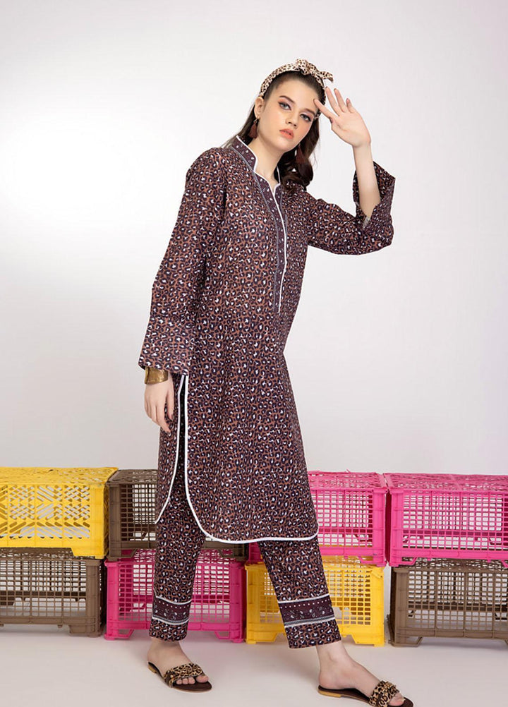 Identic Separates By Regalia Textiles Printed Khaddar Suits Unstitched 2 Piece RGT22IS-V2 D-15 - Winter Collection