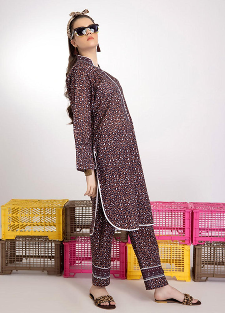 Identic Separates By Regalia Textiles Printed Khaddar Suits Unstitched 2 Piece RGT22IS-V2 D-15 - Winter Collection