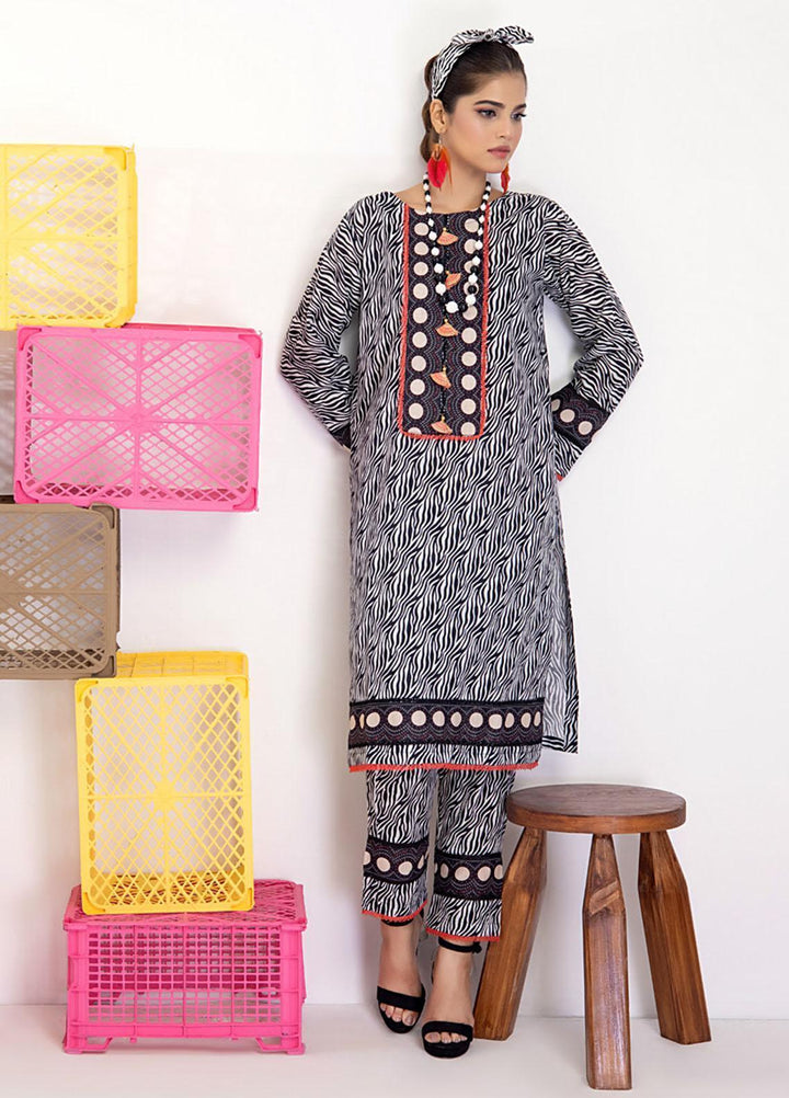 Identic Separates By Regalia Textiles Printed Khaddar Suits Unstitched 2 Piece RGT22IS-V2 D-16 - Winter Collection