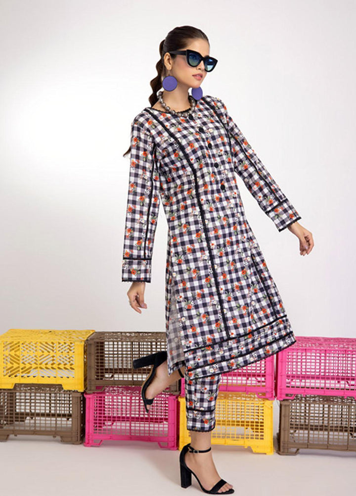 Identic Separates By Regalia Textiles Printed Khaddar Suits Unstitched 2 Piece RGT22IS-V2 D-17 - Winter Collection