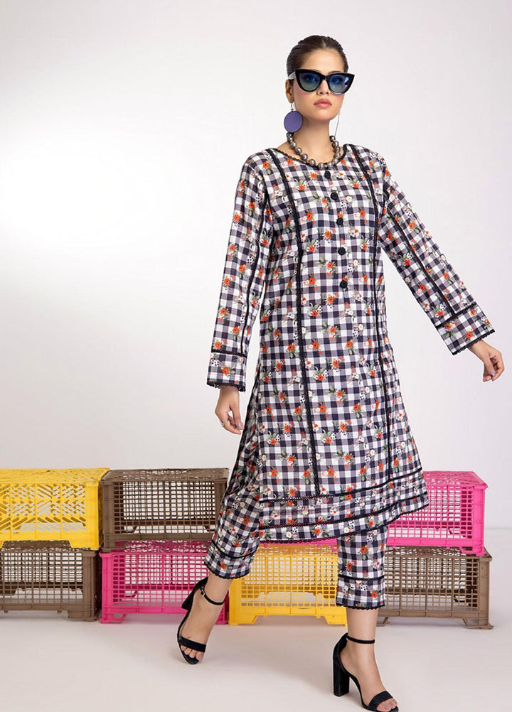 Identic Separates By Regalia Textiles Printed Khaddar Suits Unstitched 2 Piece RGT22IS-V2 D-17 - Winter Collection