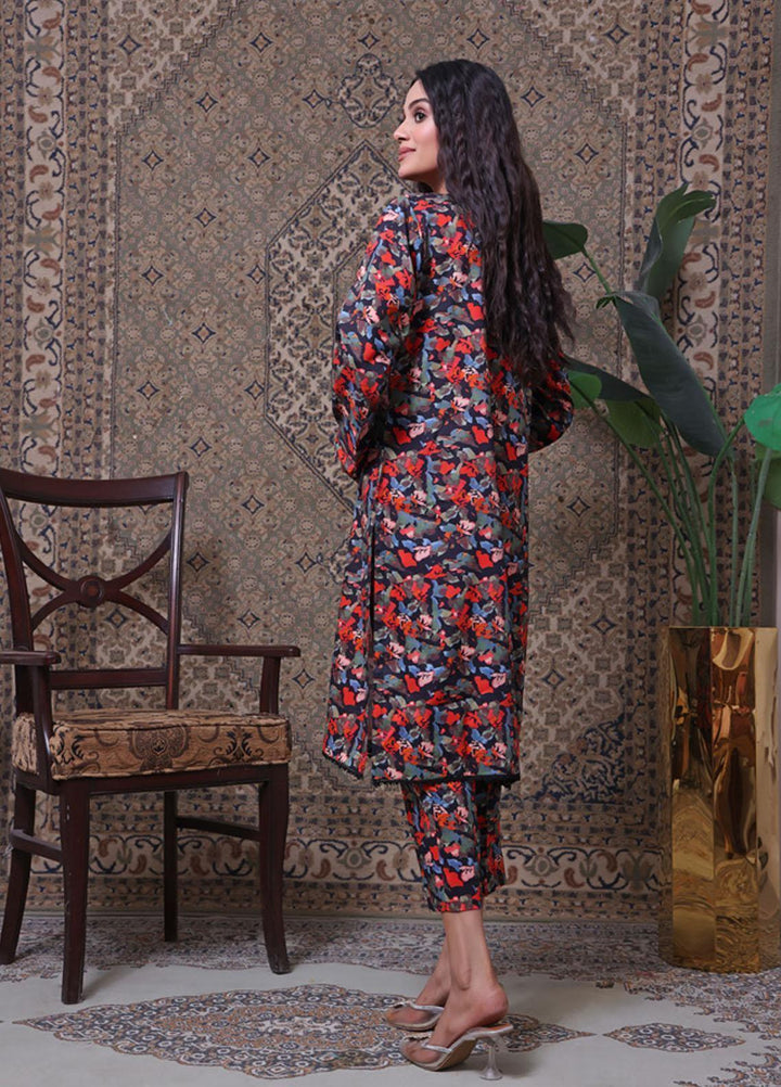 Identic Separates By Regalia Textiles Printed Khaddar Suits Unstitched 2 Piece RGT22IS-V2 D-19 - Winter Collection