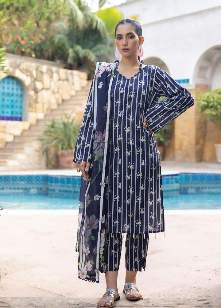 Identic Separates By Regalia Textiles Printed Lawn Suits Unstitched 3 Piece RGT23-IS8 1 - Summer Collection