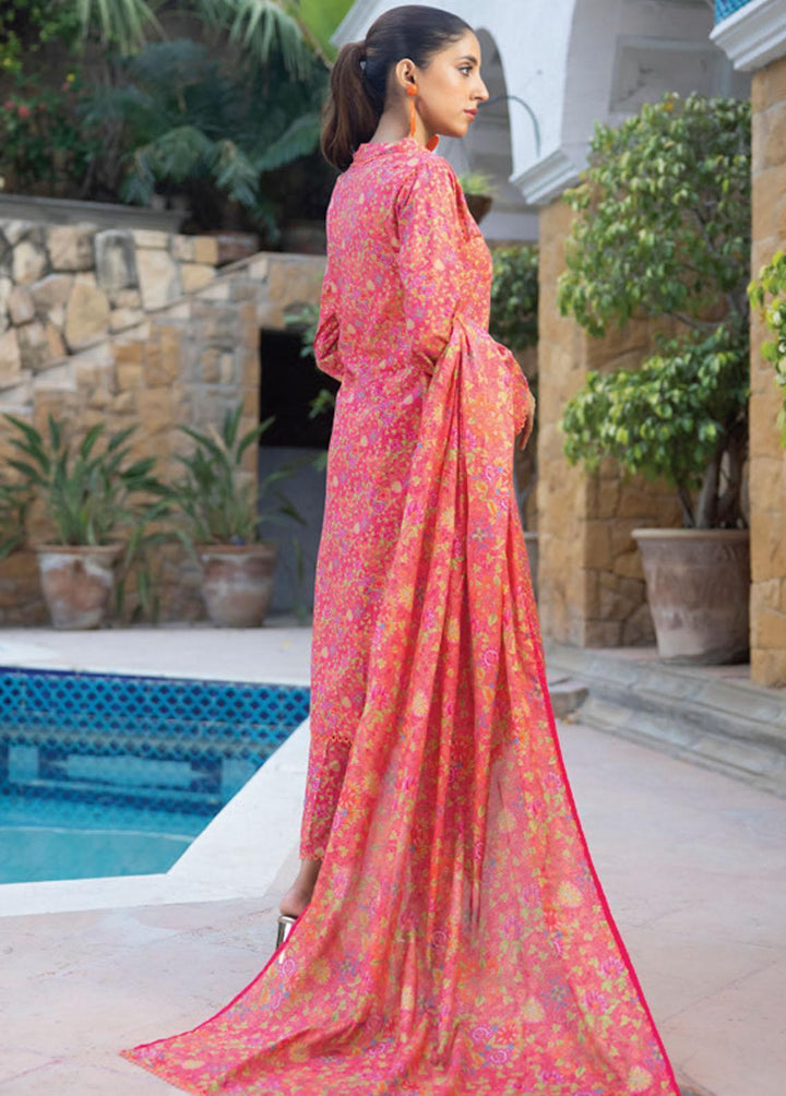 Identic Separates By Regalia Textiles Printed Lawn Suits Unstitched 3 Piece RGT23-IS8 10 - Summer Collection