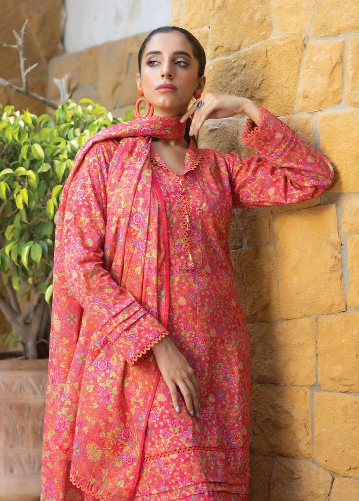 Identic Separates By Regalia Textiles Printed Lawn Suits Unstitched 3 Piece RGT23-IS8 10 - Summer Collection