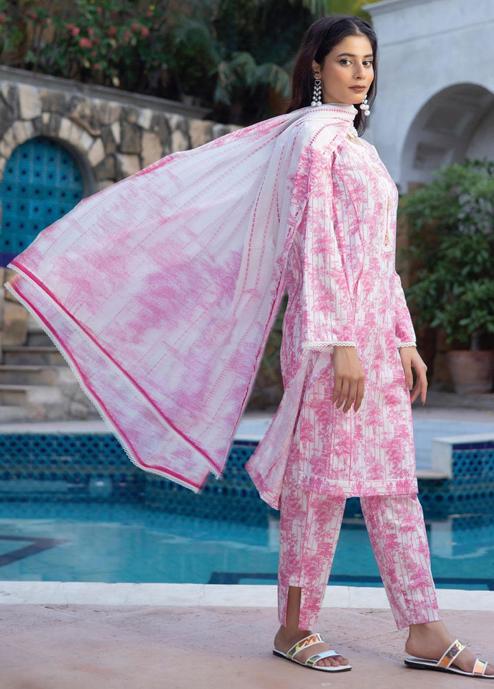 Identic Separates By Regalia Textiles Printed Lawn Suits Unstitched 3 Piece RGT23-IS8 12 - Summer Collection