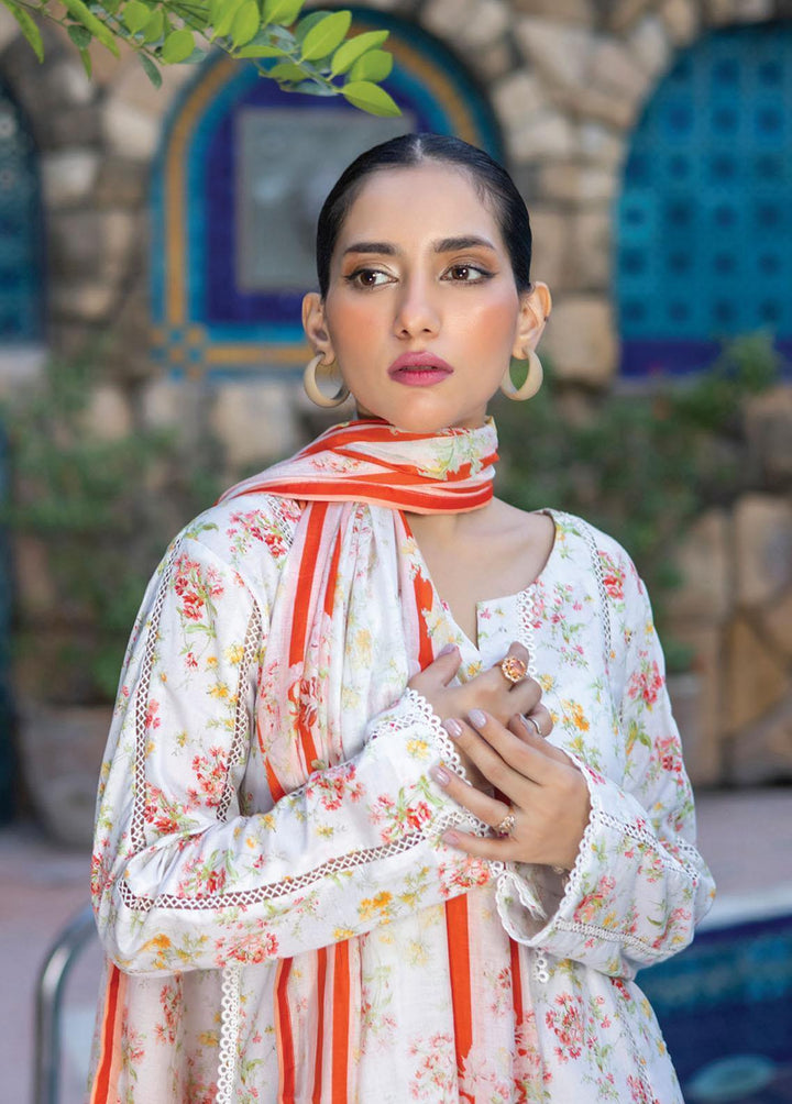 Identic Separates By Regalia Textiles Printed Lawn Suits Unstitched 3 Piece RGT23-IS8 13 - Summer Collection