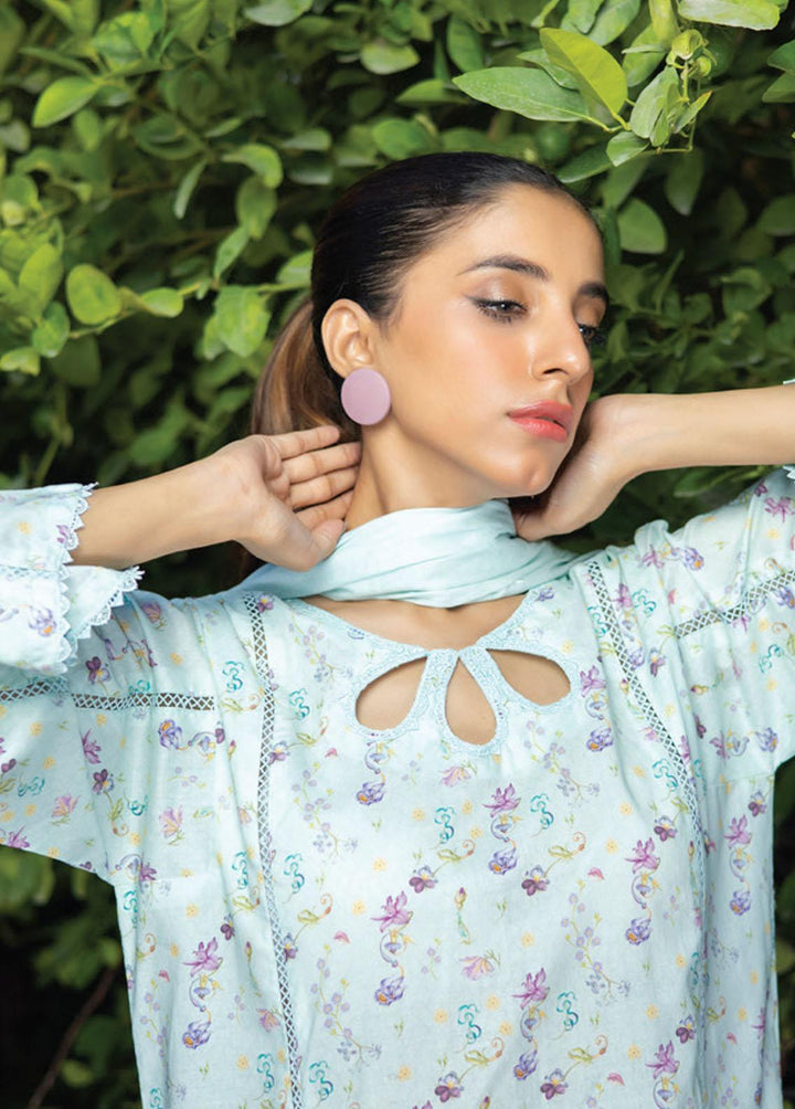 Identic Separates By Regalia Textiles Printed Lawn Suits Unstitched 3 Piece RGT23-IS8 14 - Summer Collection