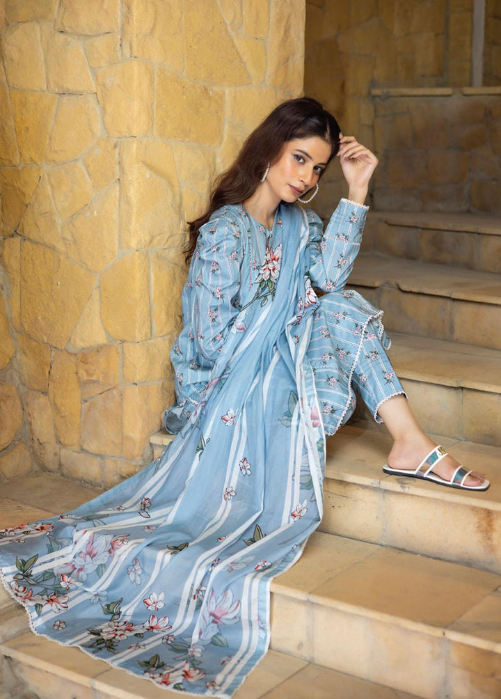 Identic Separates By Regalia Textiles Printed Lawn Suits Unstitched 3 Piece RGT23-IS8 15 - Summer Collection
