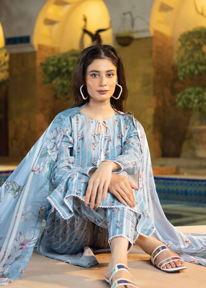 Identic Separates By Regalia Textiles Printed Lawn Suits Unstitched 3 Piece RGT23-IS8 15 - Summer Collection