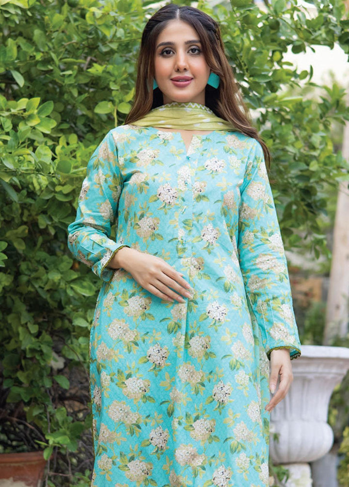 Identic Separates By Regalia Textiles Printed Lawn Suits Unstitched 3 Piece RGT23-IS8 4 - Summer Collection