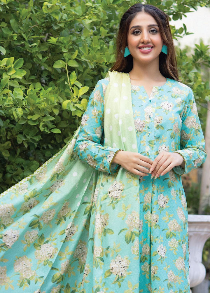 Identic Separates By Regalia Textiles Printed Lawn Suits Unstitched 3 Piece RGT23-IS8 4 - Summer Collection