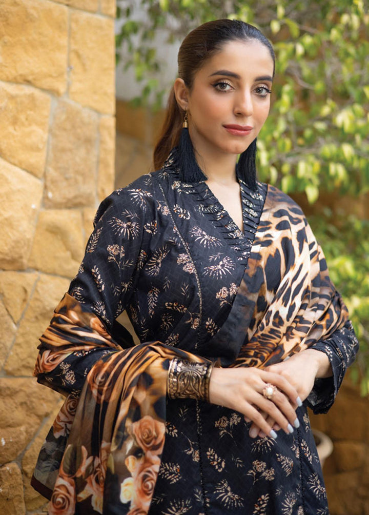 Identic Separates By Regalia Textiles Printed Lawn Suits Unstitched 3 Piece RGT23-IS8 6 - Summer Collection