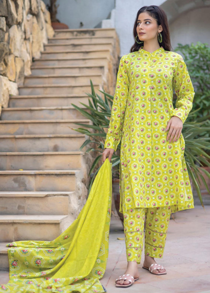 Identic Separates By Regalia Textiles Printed Lawn Suits Unstitched 3 Piece RGT23-IS8 8 - Summer Collection