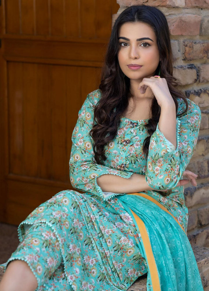 Identic Separates By Regalia Textiles Printed Lawn Suits Unstitched 3 Piece RGT23IS D3 - Summer Collection