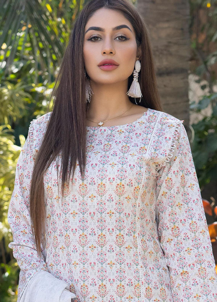 Identic Separates By Regalia Textiles Printed Lawn Suits Unstitched 3 Piece RGT23IS D4 - Summer Collection