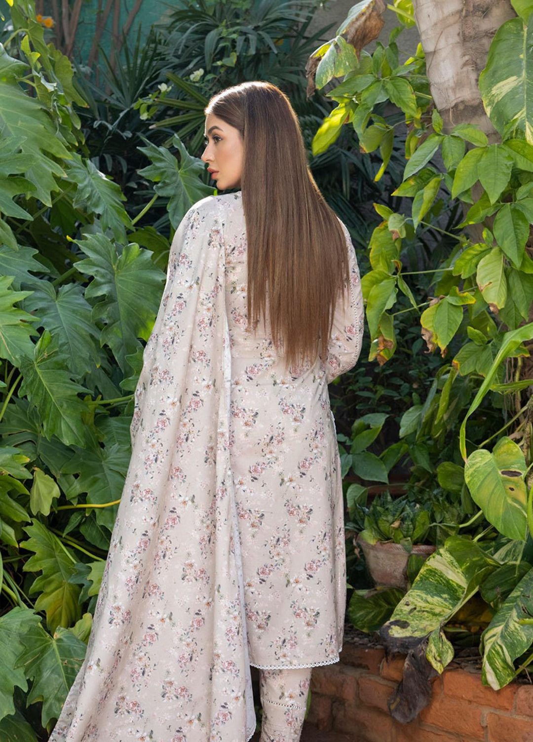 Identic Separates By Regalia Textiles Printed Lawn Suits Unstitched 3 Piece RGT23IS D8 - Summer Collection