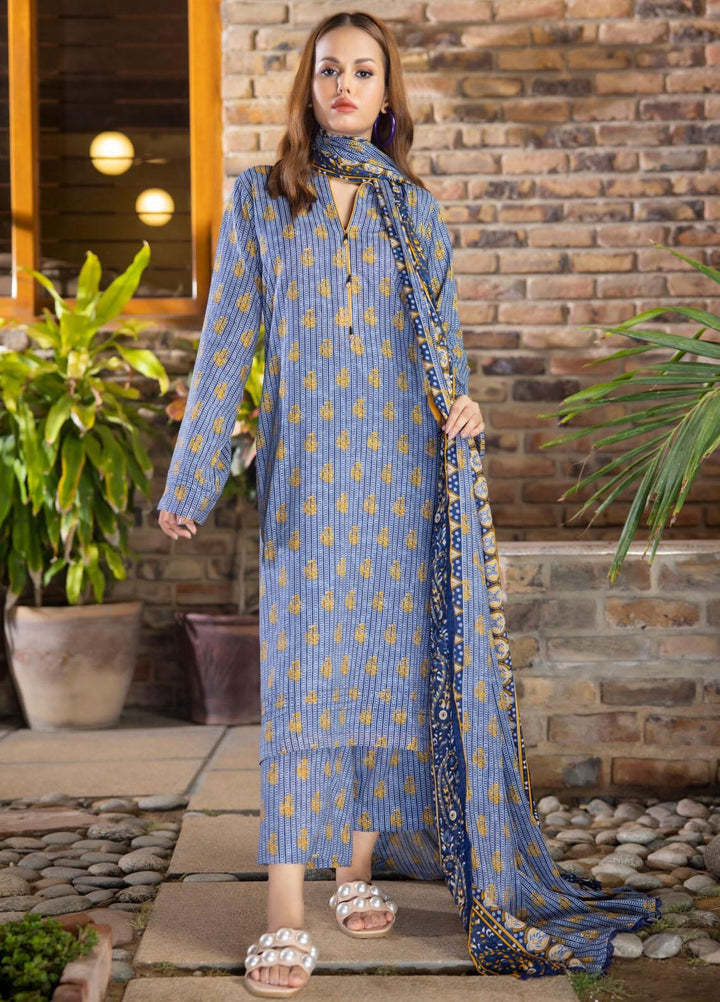 Regalia Textiles Printed Lawn Suits Unstitched 3 Piece RGT23-IS11 ISV11-10 - Summer Collection