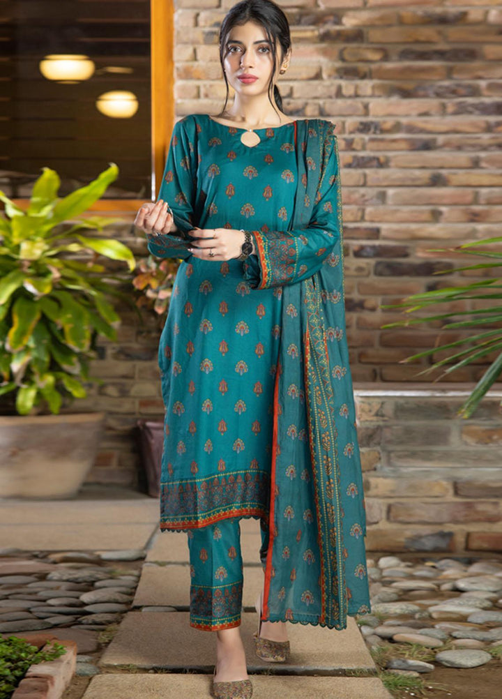 Regalia Textiles Printed Lawn Suits Unstitched 3 Piece RGT23-IS11 ISV11-11 - Summer Collection