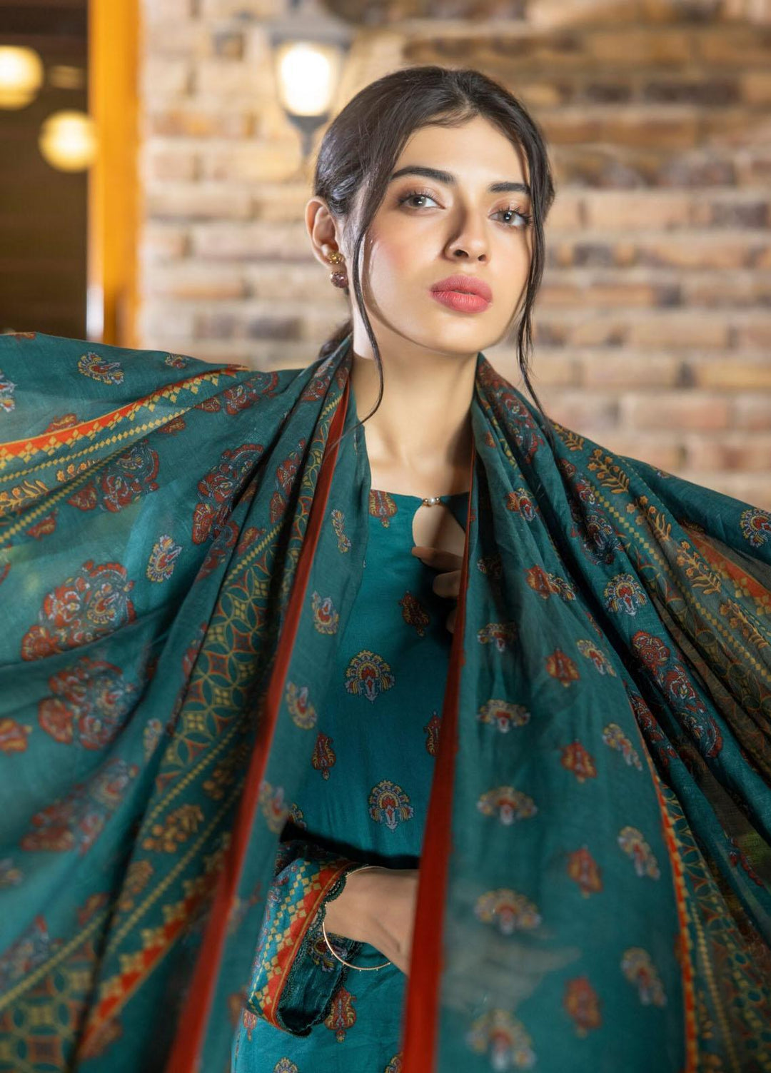 Regalia Textiles Printed Lawn Suits Unstitched 3 Piece RGT23-IS11 ISV11-11 - Summer Collection