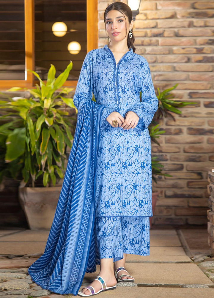 Regalia Textiles Printed Lawn Suits Unstitched 3 Piece RGT23-IS11 ISV11-12 - Summer Collection
