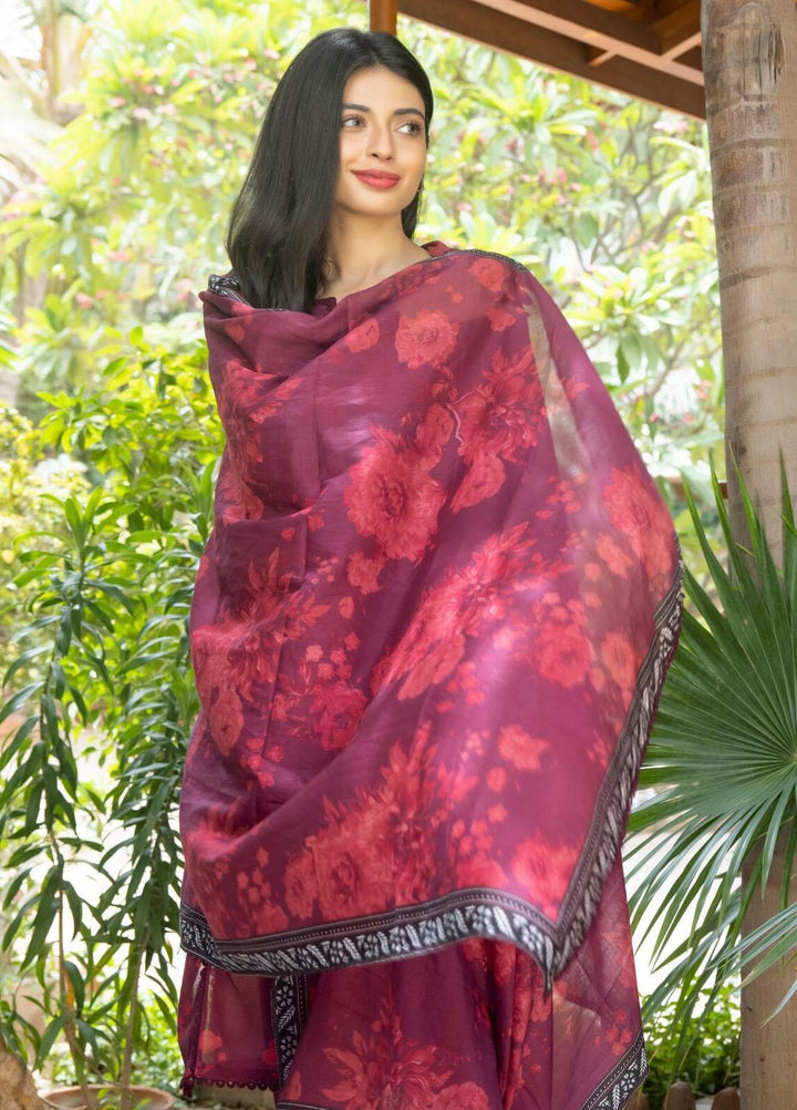 Regalia Textiles Printed Lawn Suits Unstitched 3 Piece RGT23-IS11 ISV11-2 - Summer Collection