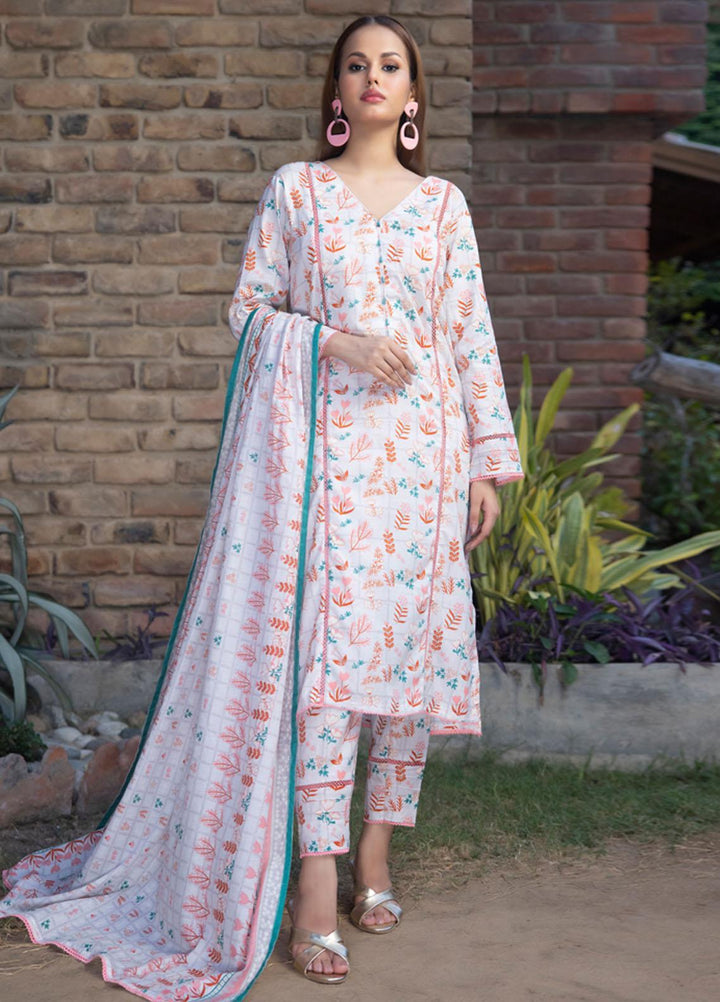 Regalia Textiles Printed Lawn Suits Unstitched 3 Piece RGT23-IS11 ISV11-6 - Summer Collection