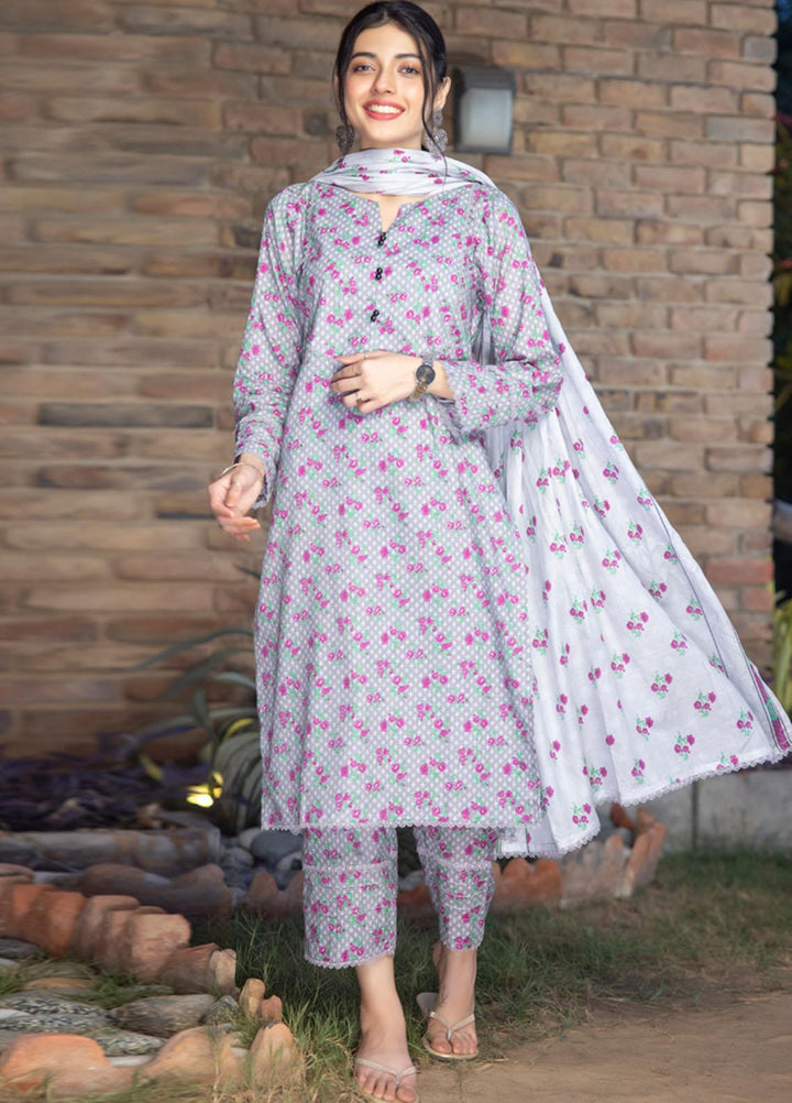 Regalia Textiles Printed Lawn Suits Unstitched 3 Piece RGT23-IS11 ISV11-7 - Summer Collection
