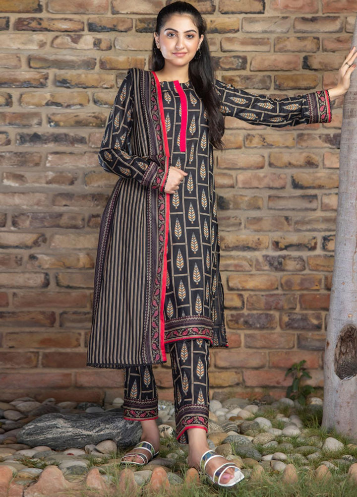 Regalia Textiles Printed Lawn Suits Unstitched 3 Piece RGT23-IS11 ISV11-8 - Summer Collection