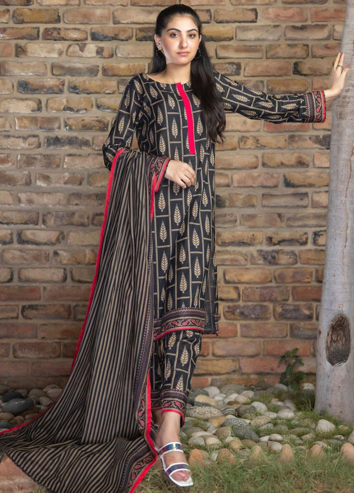 Regalia Textiles Printed Lawn Suits Unstitched 3 Piece RGT23-IS11 ISV11-8 - Summer Collection
