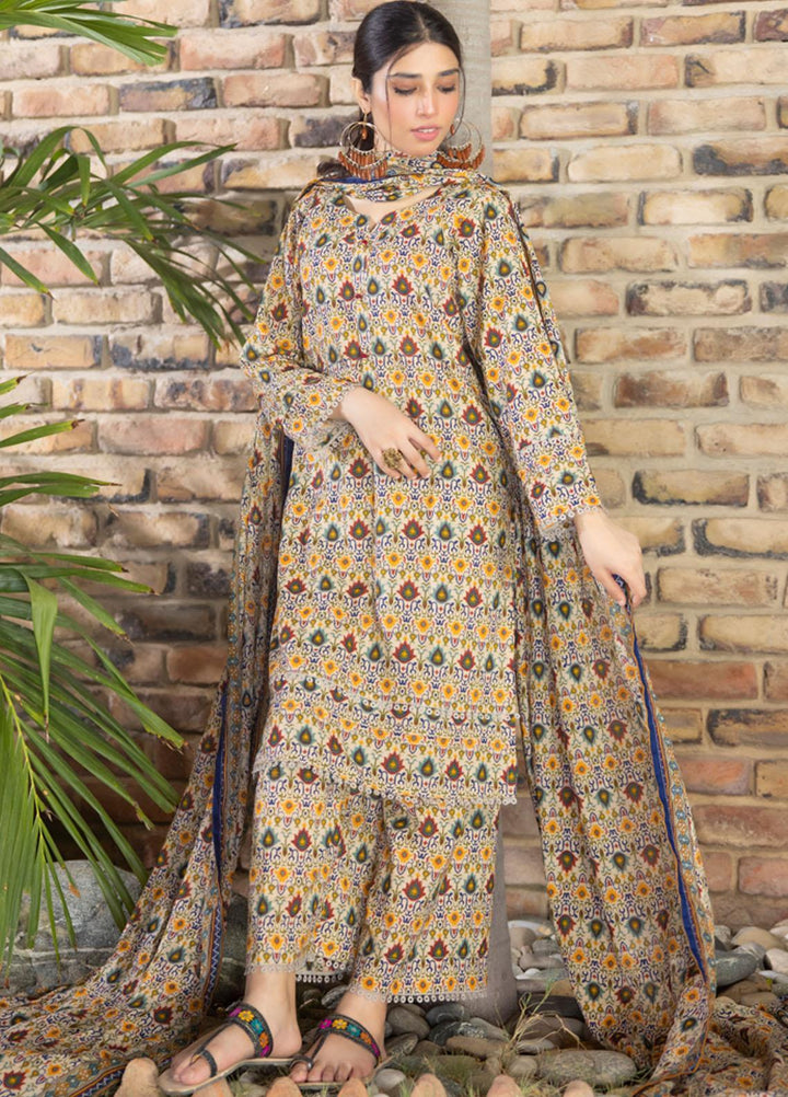 Regalia Textiles Printed Lawn Suits Unstitched 3 Piece RGT23-IS11 ISV11-9 - Summer Collection