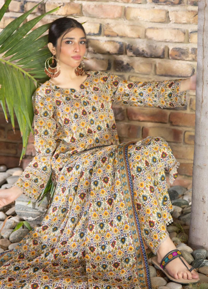 Regalia Textiles Printed Lawn Suits Unstitched 3 Piece RGT23-IS11 ISV11-9 - Summer Collection