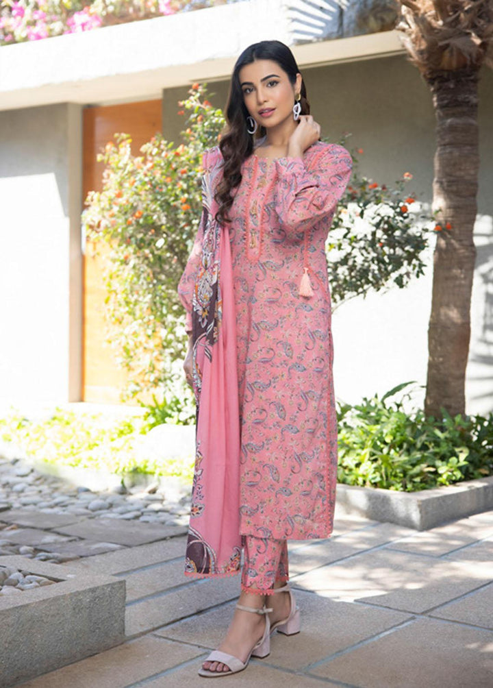 Identic Separates By Regalia Textiles Printed Lawn Suits Unstitched 3 Piece RGT23-IS2 02 - Summer Collection
