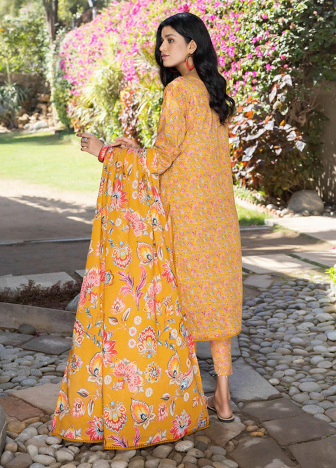 Identic Separates By Regalia Textiles Printed Lawn Suits Unstitched 3 Piece RGT23-IS2 03 - Summer Collection