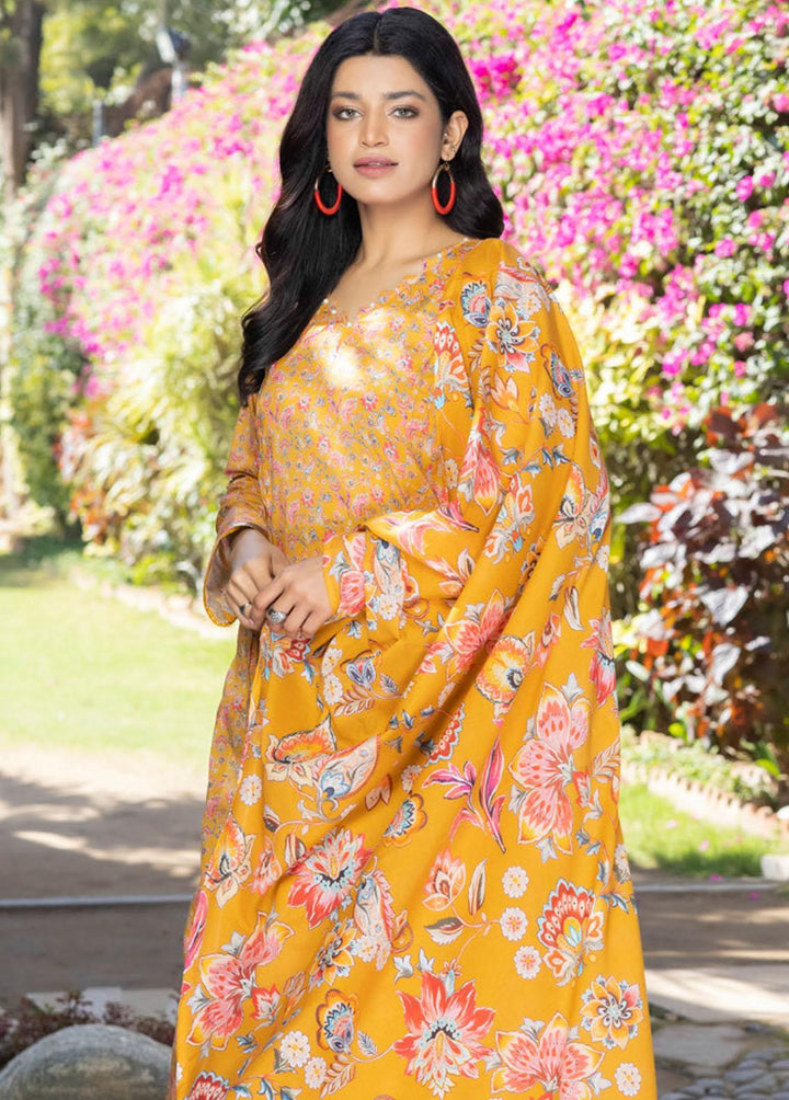 Identic Separates By Regalia Textiles Printed Lawn Suits Unstitched 3 Piece RGT23-IS2 03 - Summer Collection