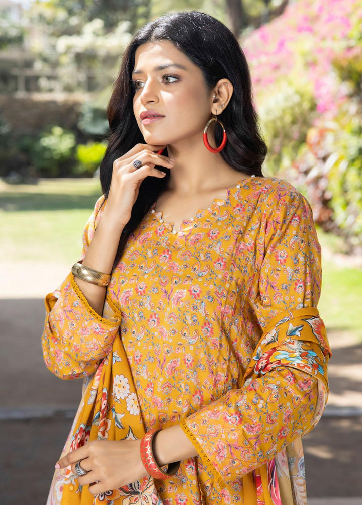 Identic Separates By Regalia Textiles Printed Lawn Suits Unstitched 3 Piece RGT23-IS2 03 - Summer Collection