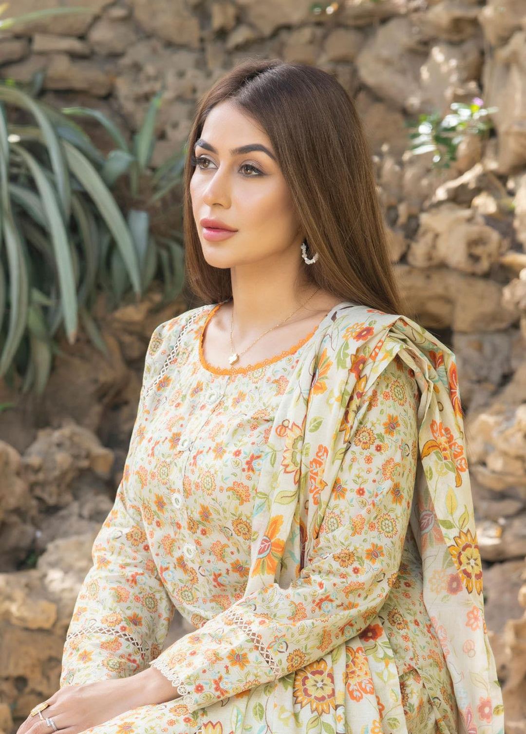 Identic Separates By Regalia Textiles Printed Lawn Suits Unstitched 3 Piece RGT23-IS2 04 - Summer Collection