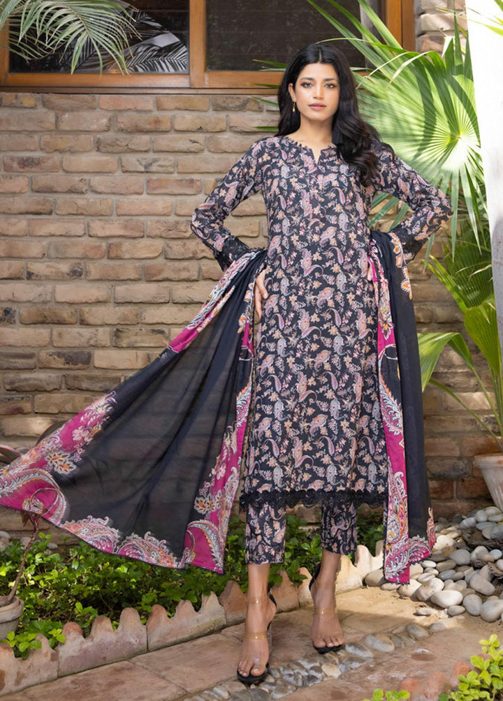 Identic Separates By Regalia Textiles Printed Lawn Suits Unstitched 3 Piece RGT23-IS2 06 - Summer Collection