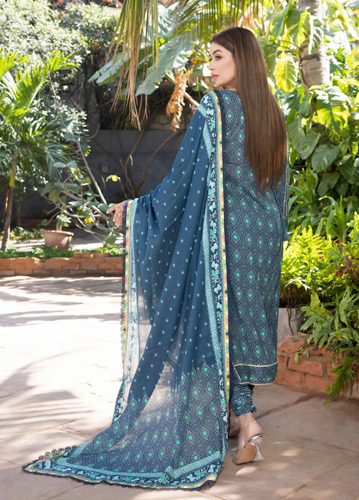 Identic Separates By Regalia Textiles Printed Lawn Suits Unstitched 3 Piece RGT23-IS2 07 - Summer Collection