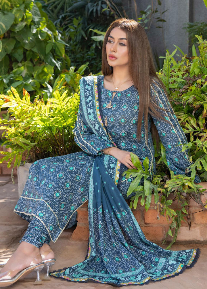 Identic Separates By Regalia Textiles Printed Lawn Suits Unstitched 3 Piece RGT23-IS2 07 - Summer Collection