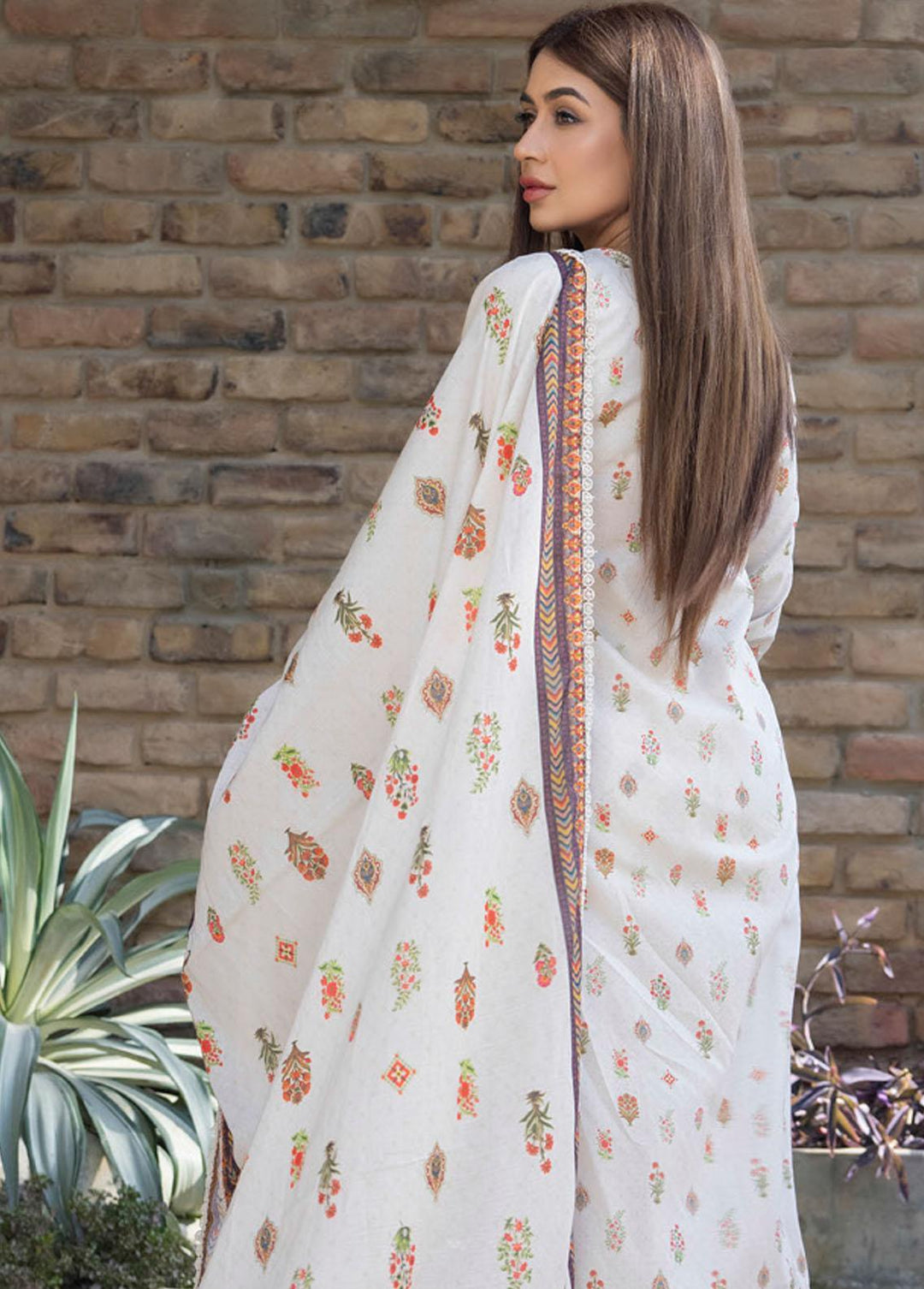 Identic Separates By Regalia Textiles Printed Lawn Suits Unstitched 3 Piece RGT23-IS2 09 - Summer Collection